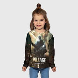 Лонгслив детский Resident Evil Village, цвет: 3D-принт — фото 2
