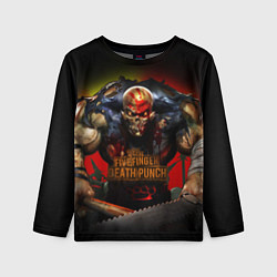 Детский лонгслив Five Finger Death Punch Skull