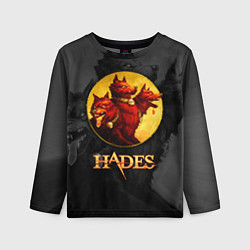 Детский лонгслив Hades wolf