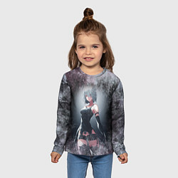 Лонгслив детский Nier Automata Z, цвет: 3D-принт — фото 2
