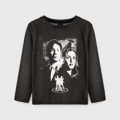 Детский лонгслив Fox and Dana / 3D-принт – фото 1