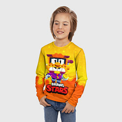 Лонгслив детский Грифф Griff Brawl Stars, цвет: 3D-принт — фото 2