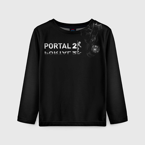 Детский лонгслив Portal 2,1 / 3D-принт – фото 1