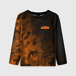 Детский лонгслив KTM КТМ CAMO RACING