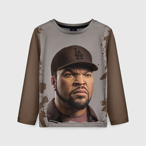 Детский лонгслив Ice Cube Айс Куб Z / 3D-принт – фото 1