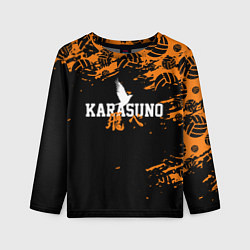 Лонгслив детский KARASUNO КАРАСУНО, цвет: 3D-принт