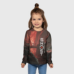 Лонгслив детский Ghost of Tsushim Призрак Цусима Z, цвет: 3D-принт — фото 2