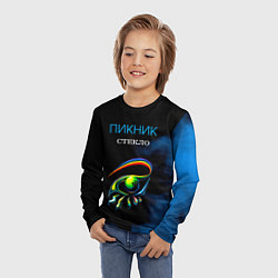 Лонгслив детский Пикник СТЕКЛО, цвет: 3D-принт — фото 2