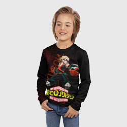 Лонгслив детский Кацуки Бакуго, цвет: 3D-принт — фото 2