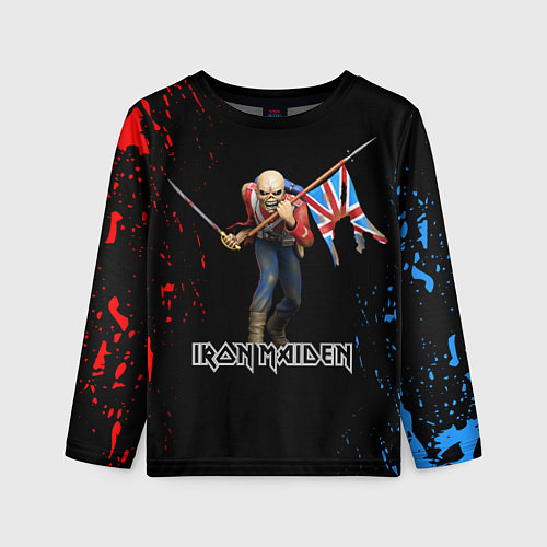 Детский лонгслив IRON MAIDEN АЙРОН МЕЙДЕН Z / 3D-принт – фото 1