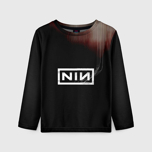 Детский лонгслив Cyber NIN / 3D-принт – фото 1