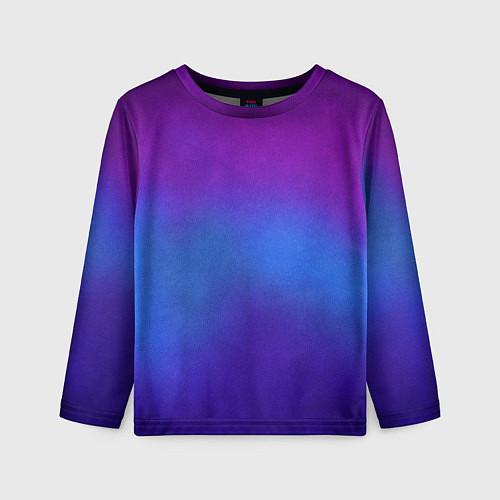 Детский лонгслив Leather gradient / 3D-принт – фото 1