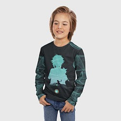 Лонгслив детский XIAO СЯО ГЕНШИН, цвет: 3D-принт — фото 2