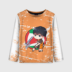 Лонгслив детский Kageyama tobio Haikyu Z, цвет: 3D-принт