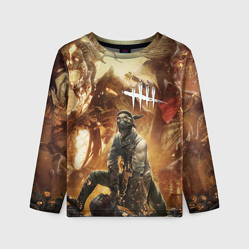 Детский лонгслив Dead by Daylight убийцы / 3D-принт – фото 1