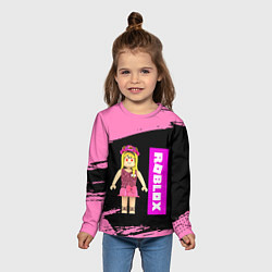 Лонгслив детский BARBIE ROBLOX РОБЛОКС Z, цвет: 3D-принт — фото 2