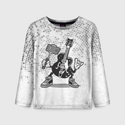 Детский лонгслив Гитара сэлфи