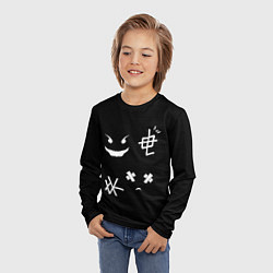Лонгслив детский Crying Demon, цвет: 3D-принт — фото 2