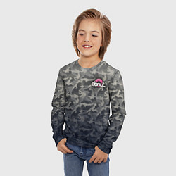 Лонгслив детский Donut, цвет: 3D-принт — фото 2