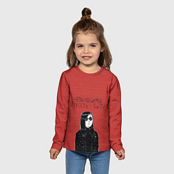 Лонгслив детский Невыносимая легкость бытия, цвет: 3D-принт — фото 2