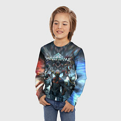 Лонгслив детский WARFRAME ВАРФРЕЙМ Z, цвет: 3D-принт — фото 2