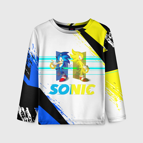 Детский лонгслив СУПЕР СОНИК Z / 3D-принт – фото 1