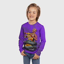 Лонгслив детский КОБИ БРАЙАНТ, цвет: 3D-принт — фото 2