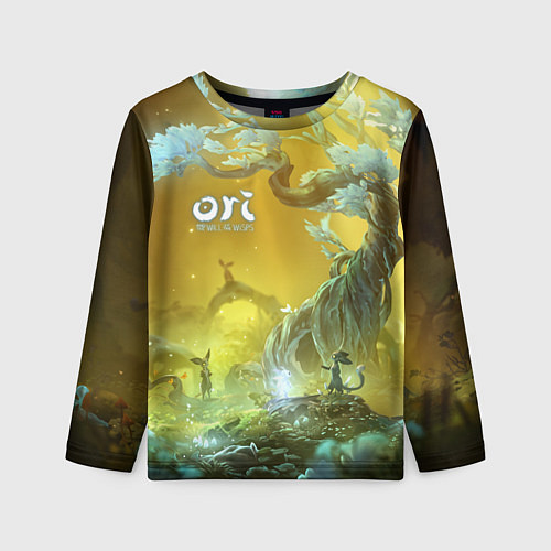 Детский лонгслив Ori Ori and the Will of the Wisps / 3D-принт – фото 1