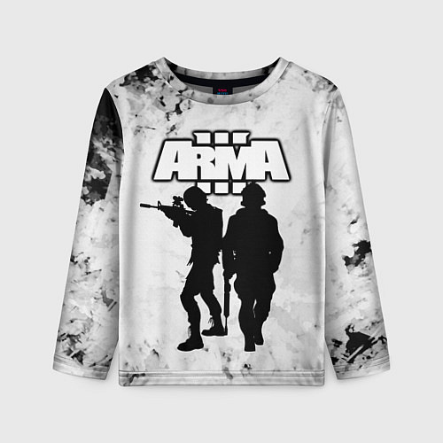 Детский лонгслив Arma Арма,Tactical Simulator / 3D-принт – фото 1