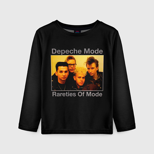 Детский лонгслив Rareties of Mode - Depeche Mode / 3D-принт – фото 1