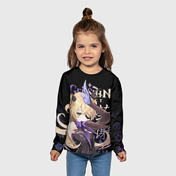 Лонгслив детский Фишль Genshin Impact, цвет: 3D-принт — фото 2