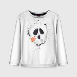 Лонгслив детский Шарик-пугайка, цвет: 3D-принт