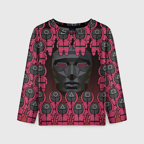 Детский лонгслив ВЕДУЩИЙ С ОХРАННОЙ GUARDS / 3D-принт – фото 1