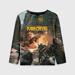 Лонгслив детский Far Cry 6 gameplay art, цвет: 3D-принт