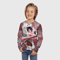 Лонгслив детский Naraka blade, цвет: 3D-принт — фото 2