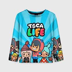 Детский лонгслив Toca Life: Friends