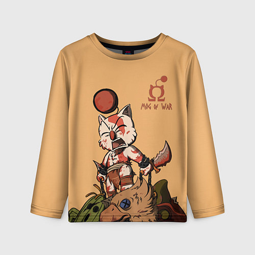 Детский лонгслив Mog of War / 3D-принт – фото 1