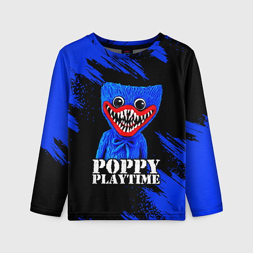 Детский лонгслив ХАГГИ ВАГГИ / 3D-принт – фото 1