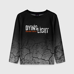 Детский лонгслив DYING LIGHT РАЗЛОМЫ ТРЕЩИНЫ