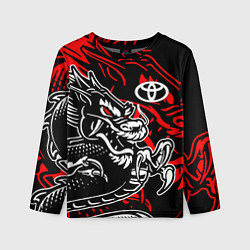 Детский лонгслив TOYOTA DRAGON ТОЙОТА ДРАКОН