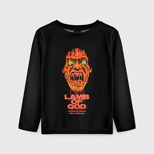 Детский лонгслив Scary zombie LOG / 3D-принт – фото 1