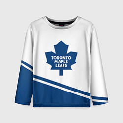 Лонгслив детский Toronto Maple Leafs Торонто Мейпл Лифс, цвет: 3D-принт
