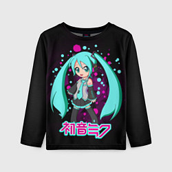 Детский лонгслив Мику Хацунэ, Hatsune Miku