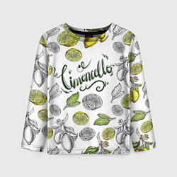 Лонгслив детский Limocello, цвет: 3D-принт