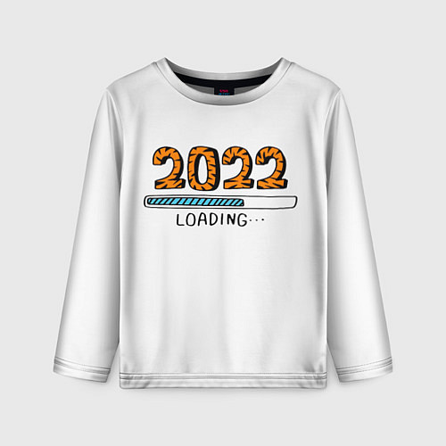 Детский лонгслив 2022 загрузка / 3D-принт – фото 1