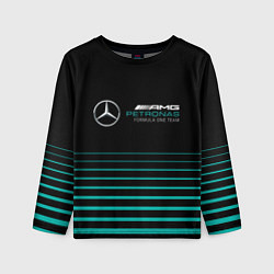 Детский лонгслив Merсedes PETRONAS F1