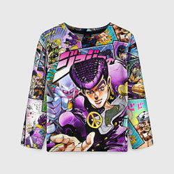 Детский лонгслив JoJos Bizarre Adventure: Josuke