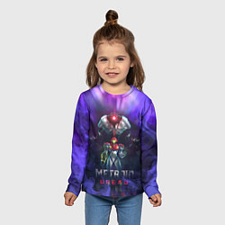 Лонгслив детский Robo Metroid Dread, цвет: 3D-принт — фото 2