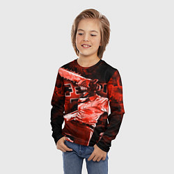 Лонгслив детский Chainsaw Man, Дэнджи, цвет: 3D-принт — фото 2