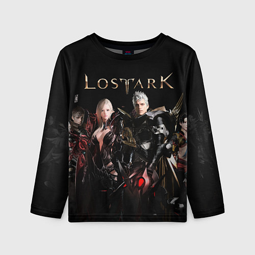Детский лонгслив LOST ARK герои / 3D-принт – фото 1
